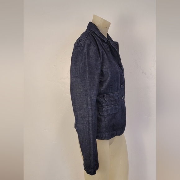 Anthro pilcro and the letterpress denim blazer - Picture 4 of 11